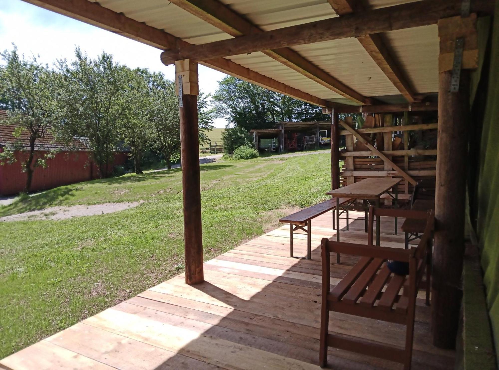 Ferienwohnung Weitblick Lasel Buitenkant foto