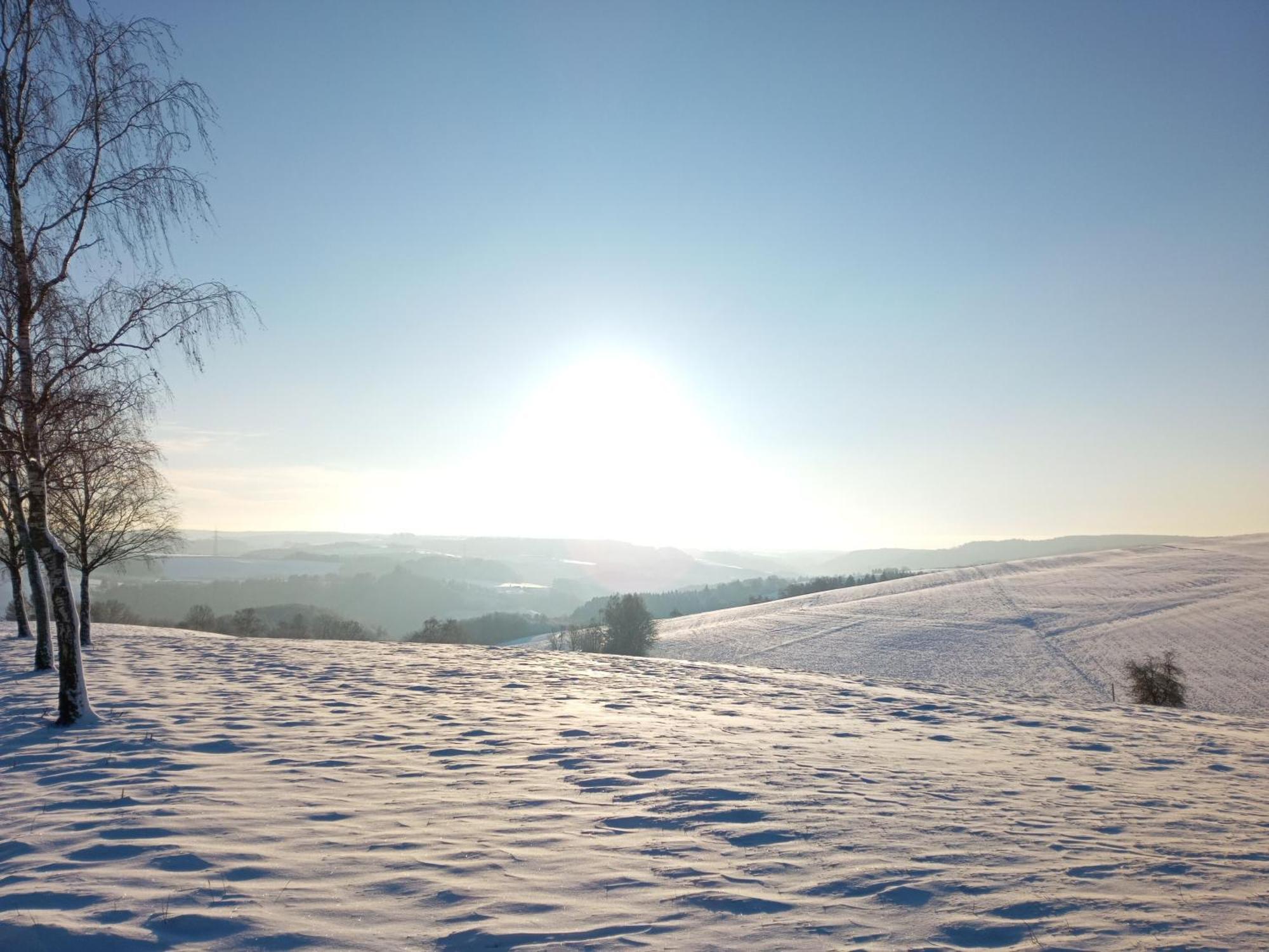 Ferienwohnung Weitblick Lasel Buitenkant foto